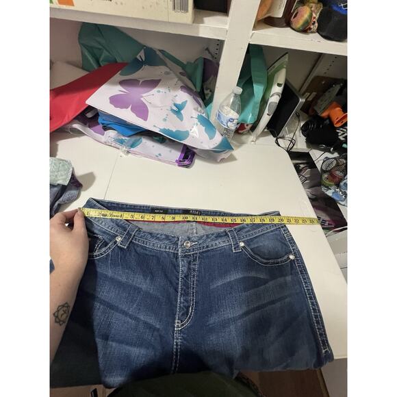 A.N.A Bootcut Blue Denim Trouser Jeans Women’s Size 22W Waist 40 Inseam 31 - Picture 4 of 10